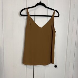 RW&CO. Small Brown Camisole Top- Draping style
